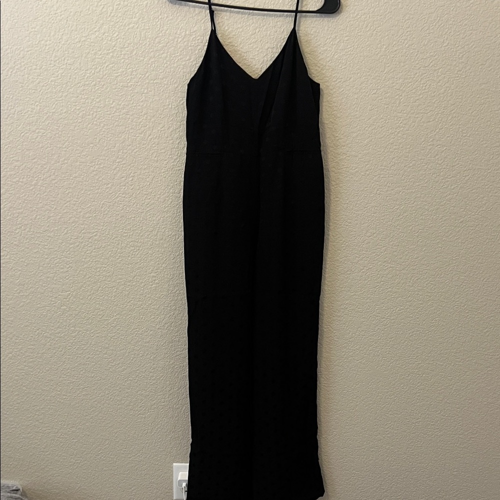 Anthropologie Black Jumpsuit